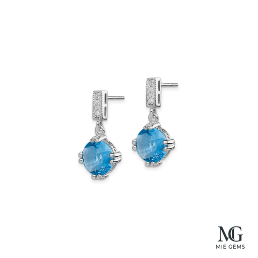 The Bijou Bleu Dangle Earrings