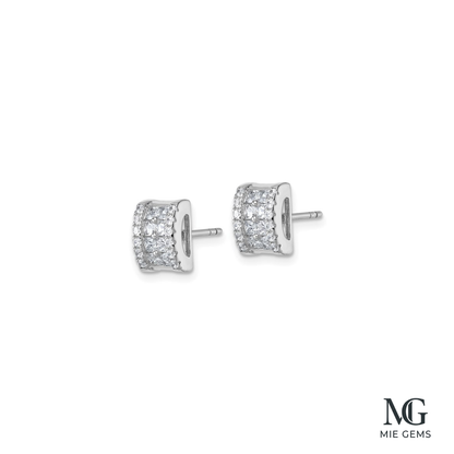 Éclat Brillant Lattice Studs