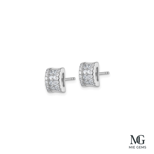 Éclat Brillant Lattice Studs