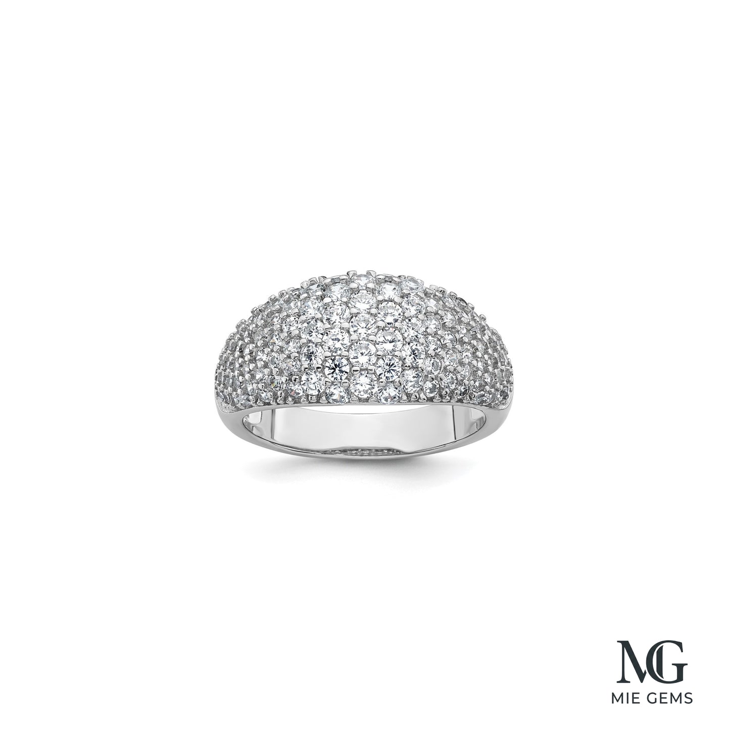 Luxe Dôme Pavé Ring