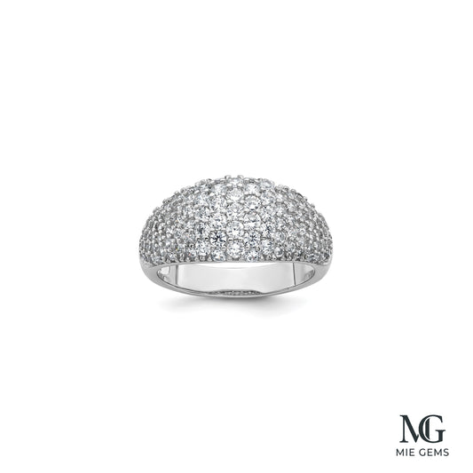 Luxe Dôme Pavé Ring