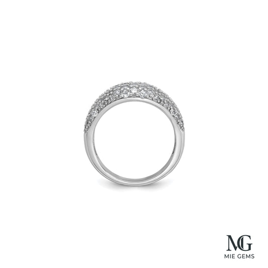 Luxe Dôme Pavé Ring