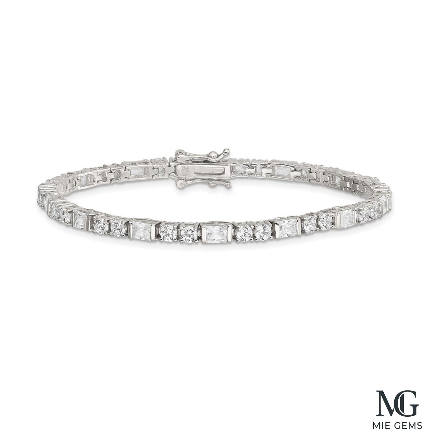 The Eclat Alterné Tennis Bracelet