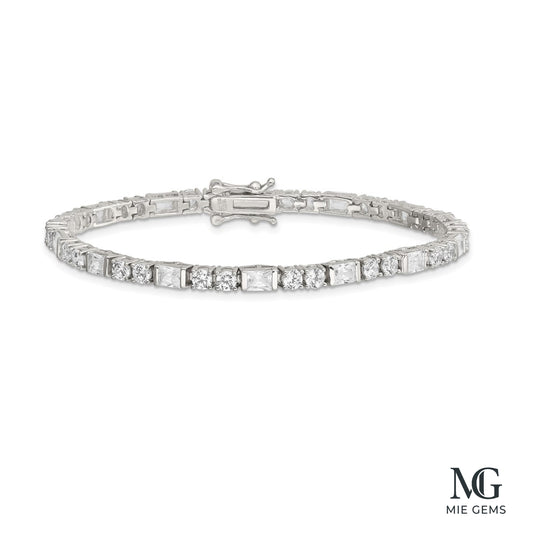 The Eclat Alterné Tennis Bracelet