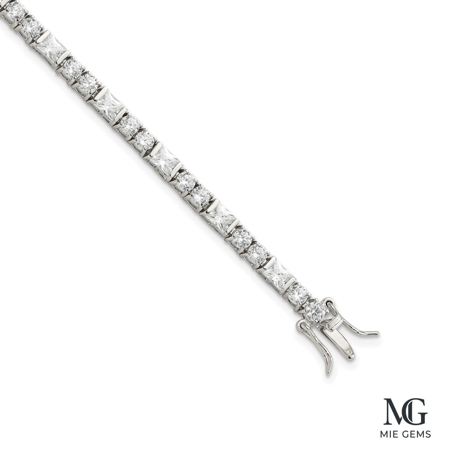 The Eclat Alterné Tennis Bracelet