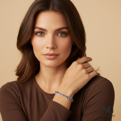 Marquise Bleue Diamond Glow