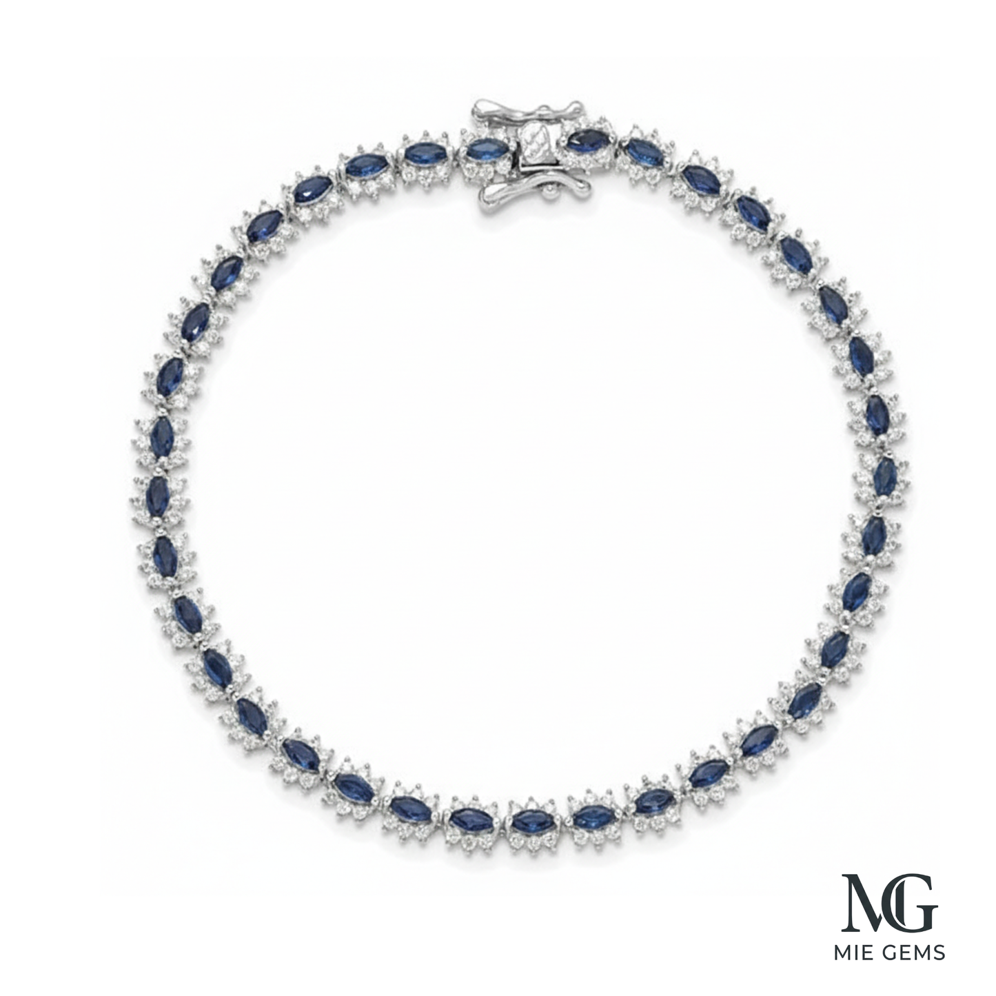 Marquise Bleue Diamond Glow